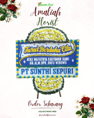 Papan Bunga Duka di Tejakula